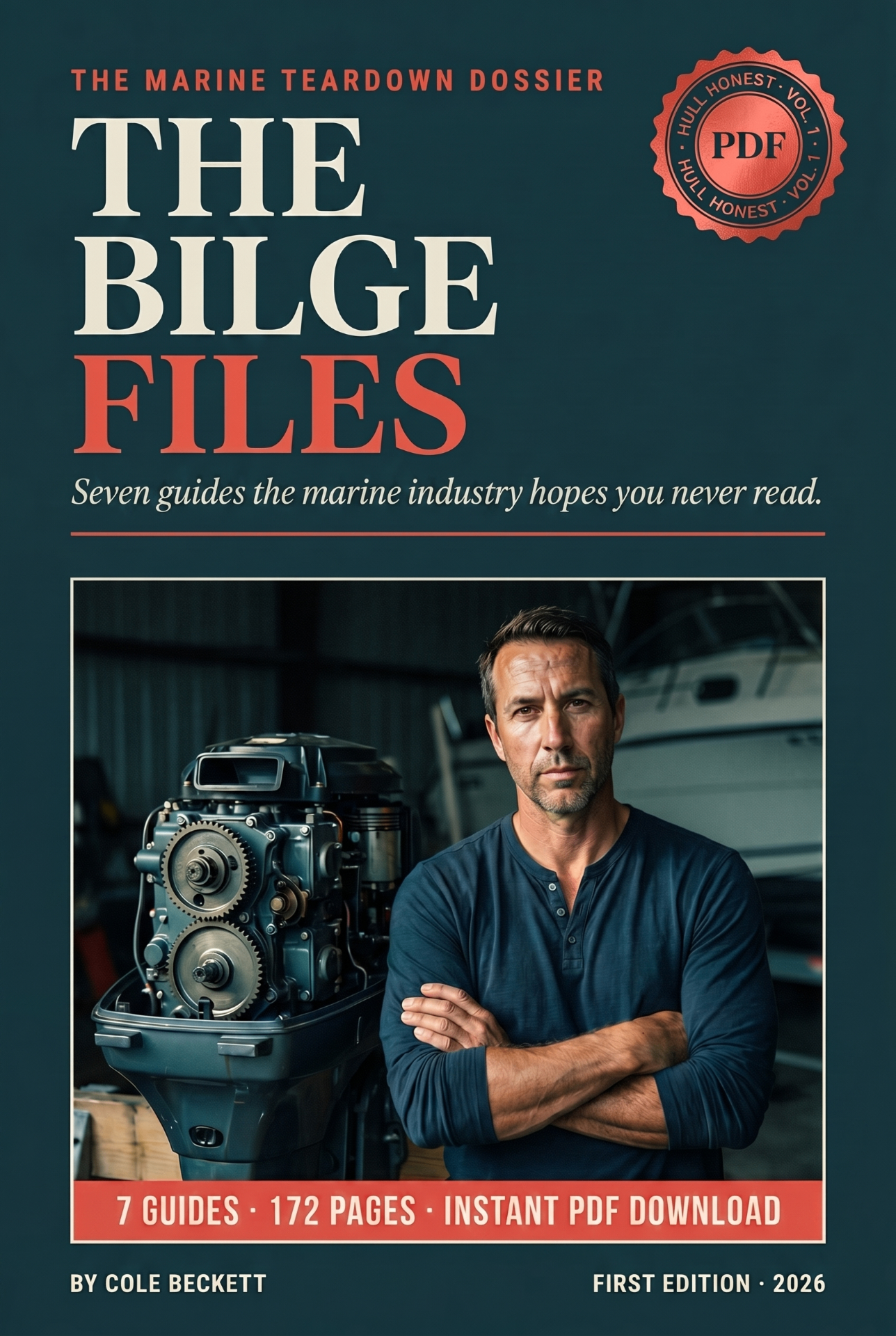 The Bilge Files — the marine teardown dossier, book cover